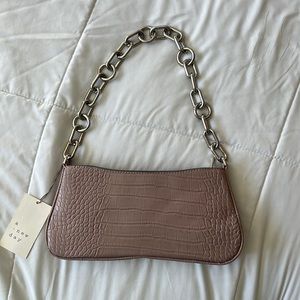 Purple Snakeskin design purse
